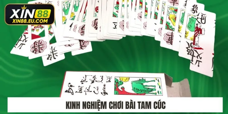 Kinh nghiệm chơi bài tam cúc