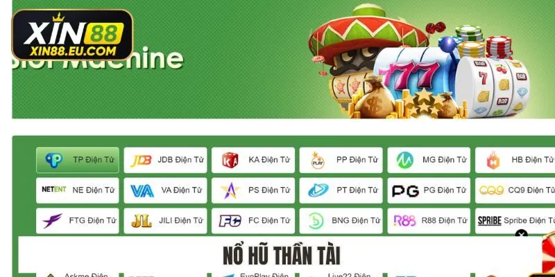 Nổ Hũ Thần Tài Xin88 Tỷ Lệ Thưởng Cao Nhất Năm 2025