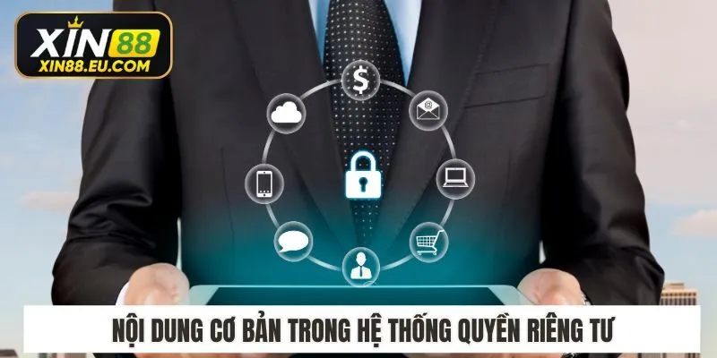 Nội dung cơ bản trong hệ thống quyền riêng tư